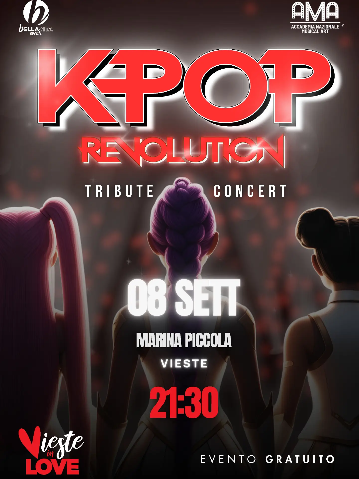 K-Pop Revolution, 8 settembre a Marina Piccola