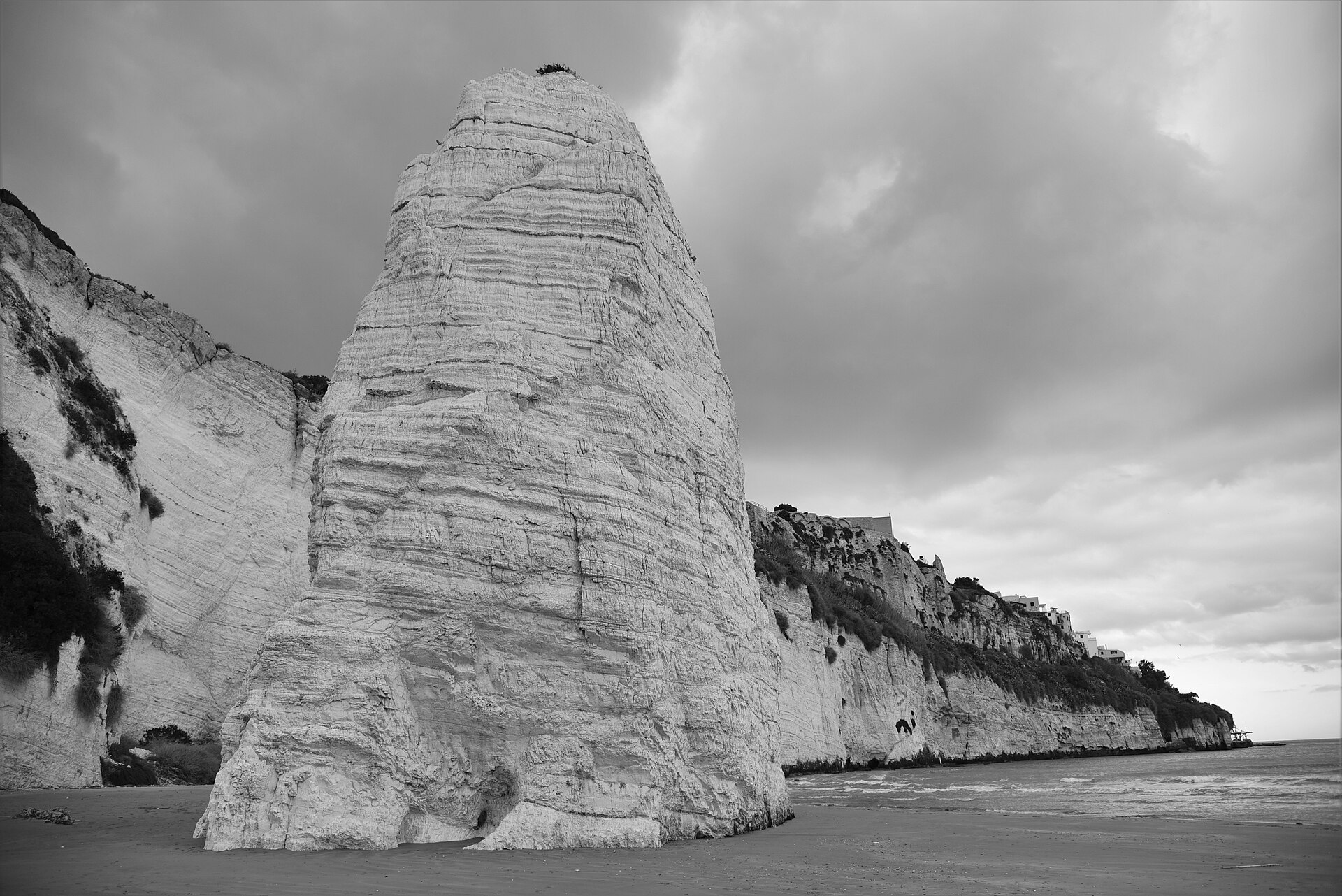 Scorcio del lungomare di Vieste