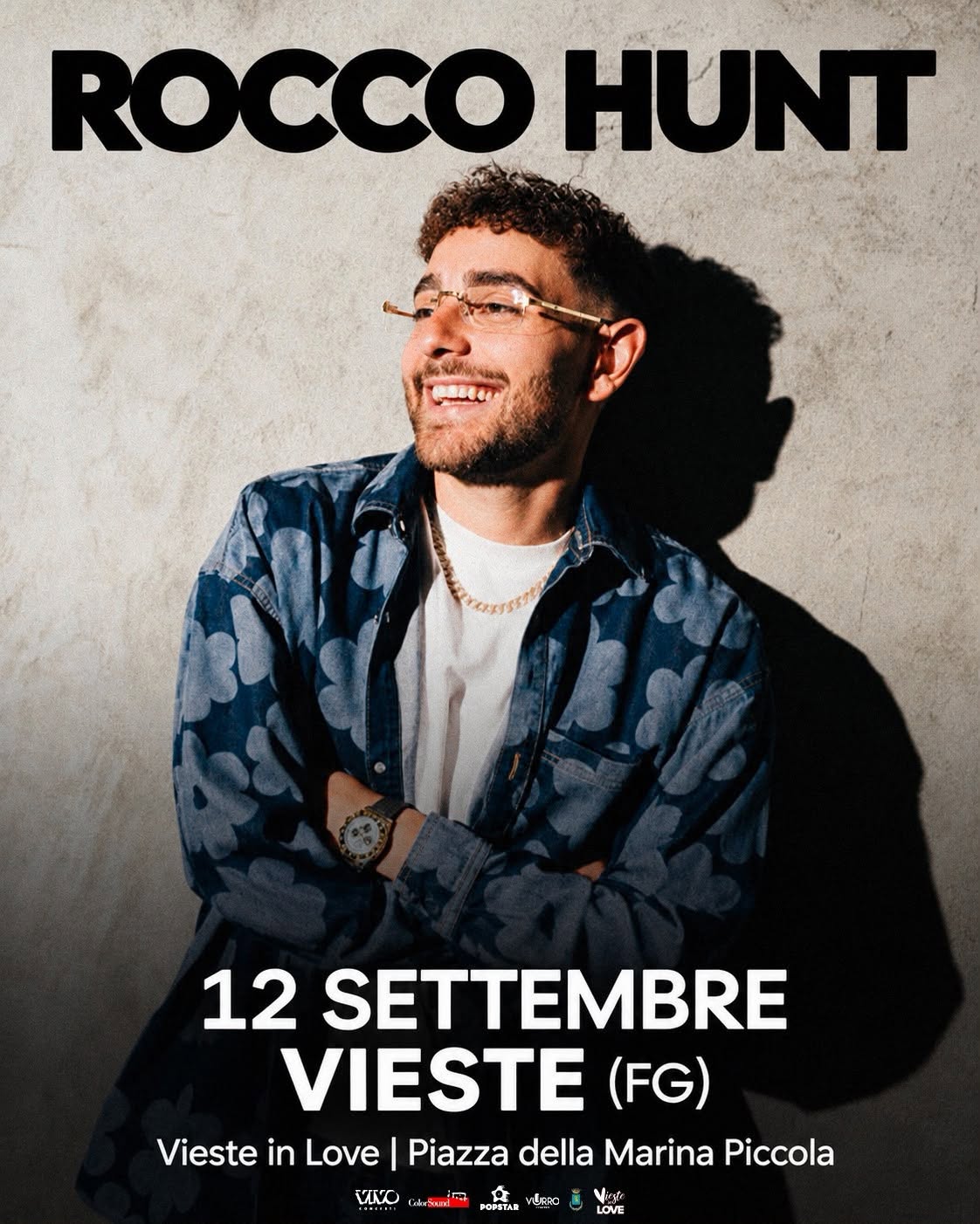 Rocco Hunt in concerto a Vieste in Love 2026